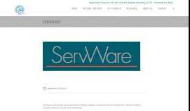 
							         ServWare - National Council of the United States Society of St ...								  
							    