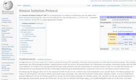 
							         Session Initiation Protocol – Wikipedia								  
							    