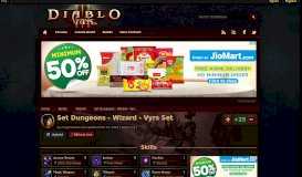 
							         Set Dungeons - Wizard - Vyrs Set - Wizard - Diablo III Builds ...								  
							    
