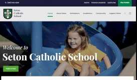 
							         Seton Catholic School: Home								  
							    