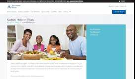 
							         Seton Health Plan - SETONCare Plus, SmartHealth - Seton.net								  
							    