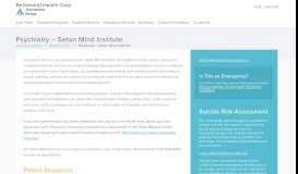 
							         Seton Mind Institute - Seton.net								  
							    