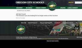 
							         Setting Up A Parent Portal Account - Oregon City Schools								  
							    