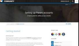 
							         Setting up Parent accounts :: Frog Education								  
							    