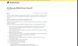 
							         Setting up STACK from TransIP - How-To - Duplicati								  
							    