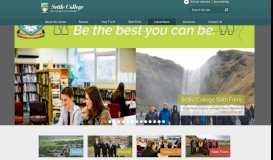 
							         Settle College | Be the best you can be								  
							    
