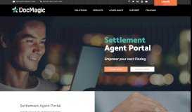 
							         Settlement Agent Portal | DocMagic								  
							    