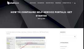 
							         Setup a Self-Service Portal in Salesforce | ShellBlack.com								  
							    