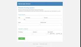 
							         Sevenoaks School - Parents Evening System								  
							    