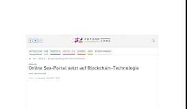 
							         Sex gegen Kryptowährung: Online Portal setzt auf Blockchain ...								  
							    