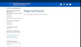
							         Sexual Misconduct Policy & Reporting | Chattanooga State ...								  
							    