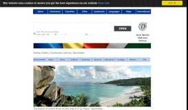 
							         Seychelles - Country Profile - Nations Online Project								  
							    