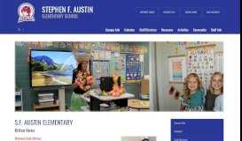
							         S.F. Austin Elementary - Gregory-Portland Independent School District								  
							    