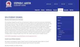 
							         SFA Student Council - Gregory-Portland Independent School District								  
							    