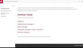 
							         SFS Partner Portal - Washington State University								  
							    