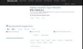 
							         Sgbau student login Results For Websites Listing - SiteLinks.Info								  
							    