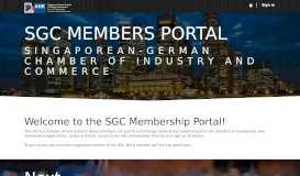 
							         SGC Members Portal								  
							    