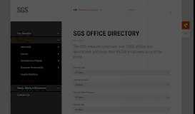 
							         SGS Office Directory | SGS Australia								  
							    