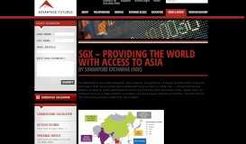 
							         SGX - Providing the world with access to Asia - Advantage Futures ...								  
							    