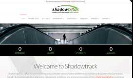 
							         Shadowtrack: Home								  
							    