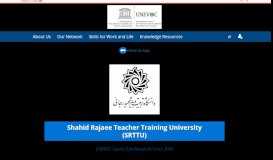 
							         Shahid Rajaee Teacher Training University (SRTTU) - UNESCO ...								  
							    