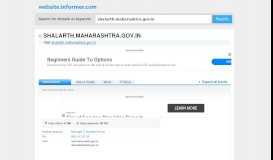 
							         shalarth.maharashtra.gov.in at Website Informer. Visit Shalarth ...								  
							    