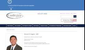 
							         Shane D. Gagon, MD - Castleview Hospital								  
							    