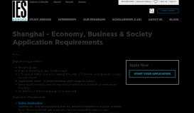 
							         Shanghai - Economy, Business & Society Application ... - IES Abroad								  
							    