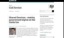 
							         Shared Services – making government digital on the inside too								  
							    
