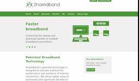 
							         Sharedband Broadband Bonding Solution								  
							    