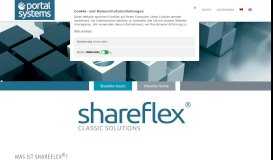 
							         Shareflex | Die Business Application Platform von Portal Systems								  
							    