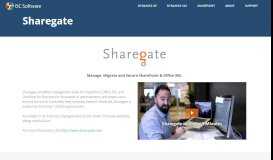 
							         Sharegate - ISC Software								  
							    