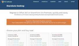 
							         Sharegate UK Licenses - ISC Software Solutions								  
							    