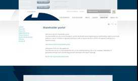
							         Shareholder portal | ISS A/S								  
							    