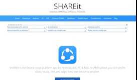 
							         SHAREit – Download SHAREit App for Android, PC and iOS								  
							    