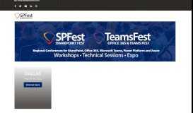 
							         SharePoint, Azure & Office 365 Conference - SharePoint Fest								  
							    