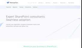 
							         SharePoint Intranet Portal from MessageOps								  
							    