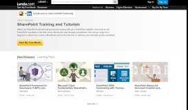 
							         SharePoint - Online Courses, Classes, Training, Tutorials on Lynda								  
							    