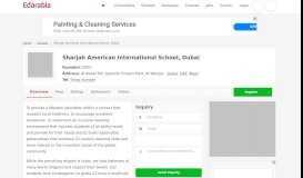 
							         Sharjah American International School, Dubai (Reviews) Dubai, UAE								  
							    