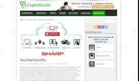 
							         Sharp Cloud Portal Office								  
							    