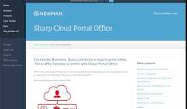 
							         Sharp Cloud Portal Office | Newman Business Solutions | Sussex & Kent								  
							    