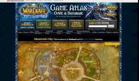 
							         Shattrath City Map with Locations, NPCs and Quests - World of Warcraft								  
							    