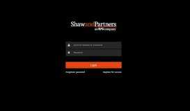 
							         ShawandPartners Online								  
							    