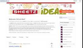 
							         Sheetz Ideaz - by IdeaScale | Recent								  
							    