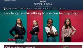 
							         Sheffield Girls' School | Independent School For Girls								  
							    