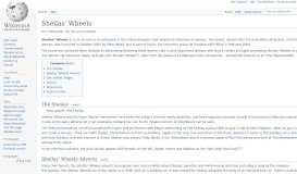 
							         Sheilas' Wheels - Wikipedia								  
							    