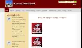 
							         Shelburne Middle School / SMS Homepage - Staunton City Schools								  
							    