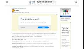 
							         Shell Application, Jobs & Careers Online - Job-Applications.com								  
							    