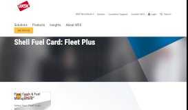 
							         Shell Fleet Plus Card | Fleet Cards & Fuel Management ...								  
							    