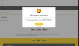 
							         Shell fuel card | Shell United Kingdom - Shell in UK								  
							    